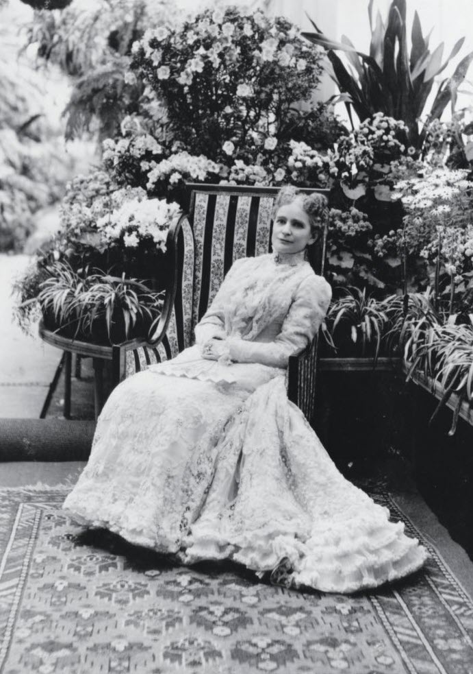 First Lady Ida McKinley circa 1900
