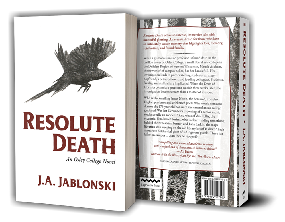 Resolute Death Front & Back covers